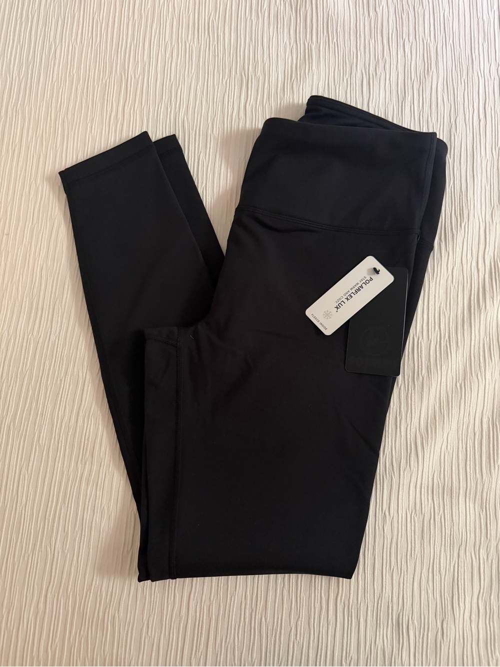 Black Fleece-line Performance Leggings